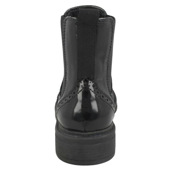 Down to Earth Ladies Down To Earth Block Heel Ankle Boots F50956
