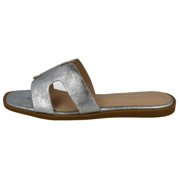 Spot On Ladies Spot On Casual Open Toe Summer Mule