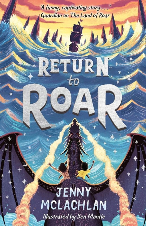 The Land of Roar Series 4 Books Collection Set by Jenny McLachlan (Land of Roar, Return to Roar, Battle for Roar, Dragon Riders of Roar)