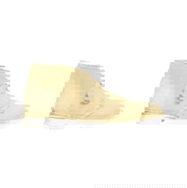 Popps PASTEL Womens Suede Casual Desert Boots Mellow Yellow
