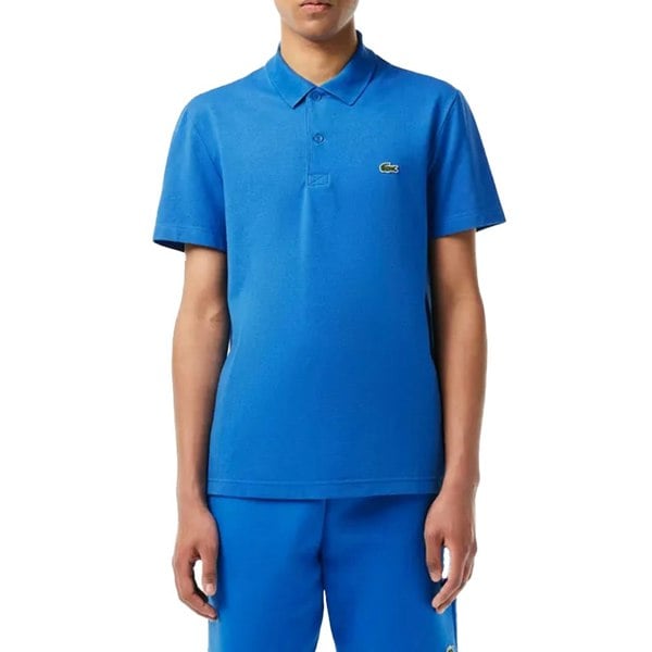 Lacoste Mens Polycotton Regular Polo Shirt - Blue