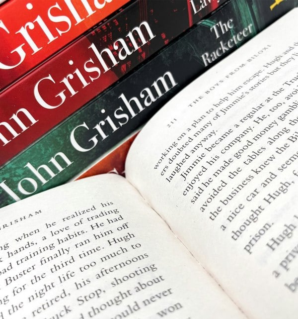 John Grisham 10 Books Collection Set (The Boys From Biloxi, The Reckoning, The Litigators + MORE)