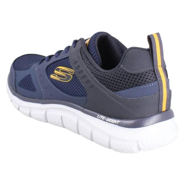 Skechers Mens Skechers Shock Absorbing Lace Up Trainers Syntac 232398