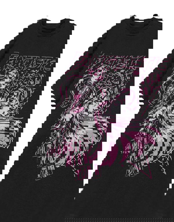 Monster High Womens Black Fangtastic Short Sleeved T-Shirt