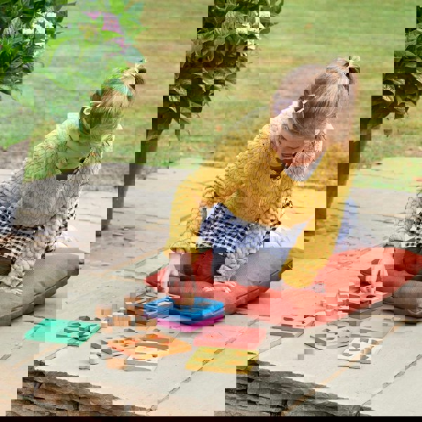 tickit Rainbow Wooden Shape Stacker