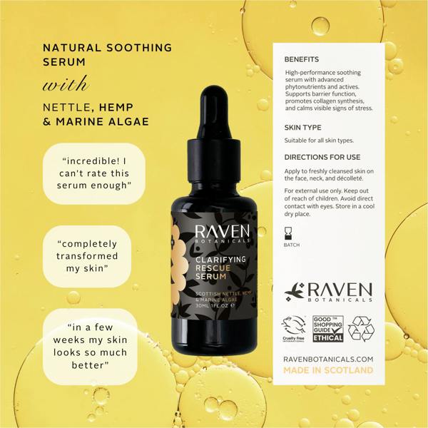 Raven Botanicals Rescue Serum