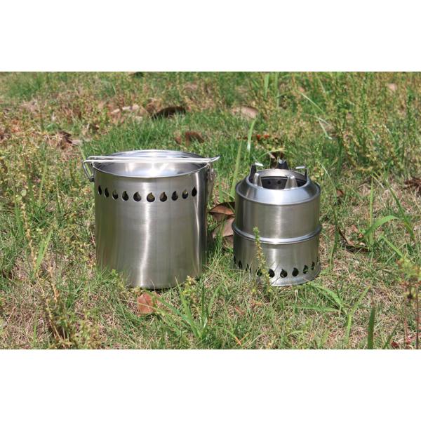 Cleaner cooking – less soot buildup on the pot exterior
