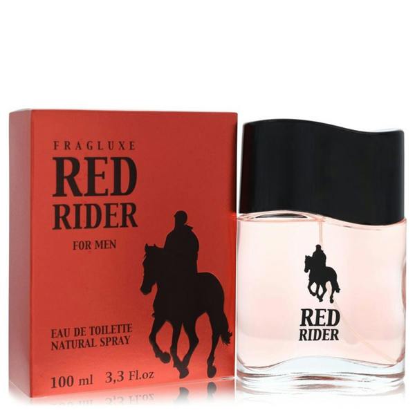 Fragluxe Fragluxe Red Rider by Fragluxe Eau De Toilette Spray 3.3 oz for Men 100 ml