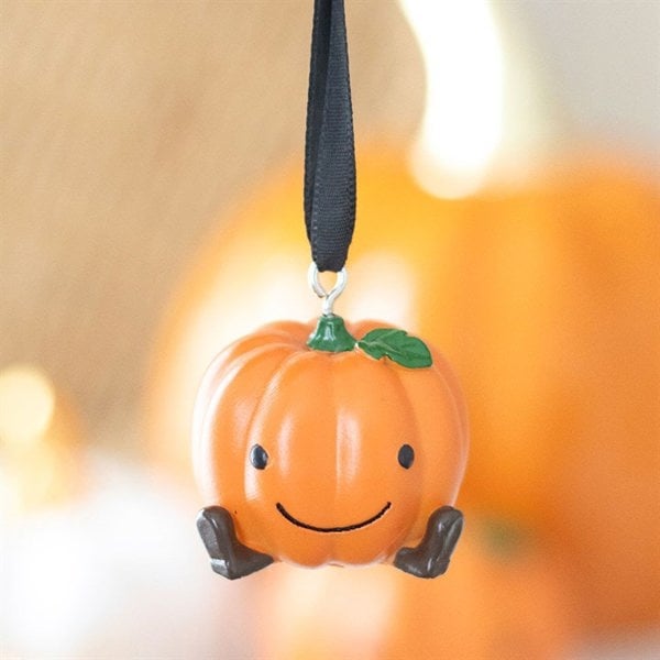 Serano Cute Smiling Pumpkin Hanging Ornament