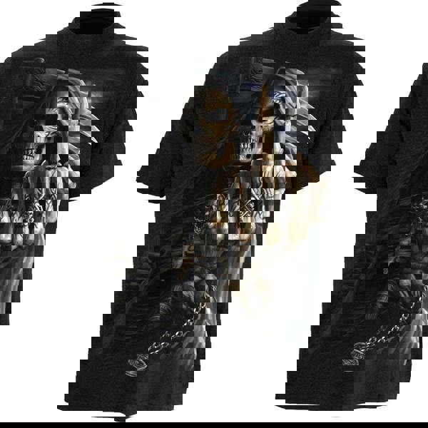 Spiral Direct BONE FINGER - T-Shirt Black