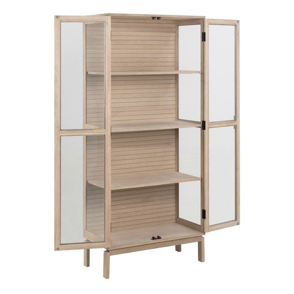 Furniture To Go Linley Display Cabinet in White Oak