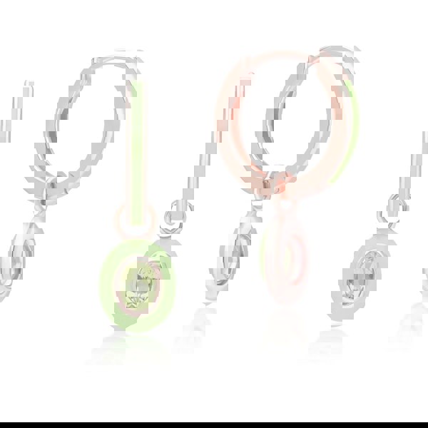 siberian-waltz-green-enamel-oval-peridot-hoop-earrings-in-rose-gold-plated-sterling-silver-253e419005925 Side