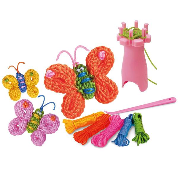 4M Little Craft - French Knit Butterfly Kit
