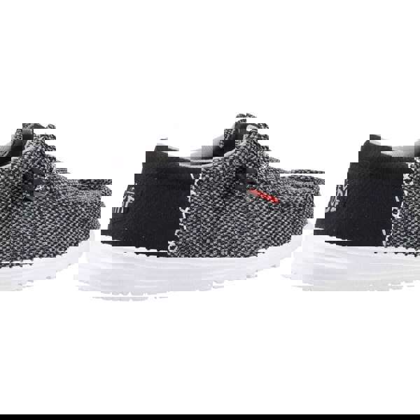 HEYDUDE Wally Funk Open Mesh Shoes - Black/White