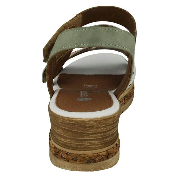Remonte Ladies Remonte Smart Casual Sandals With A 5cm Wedge Heel D3064