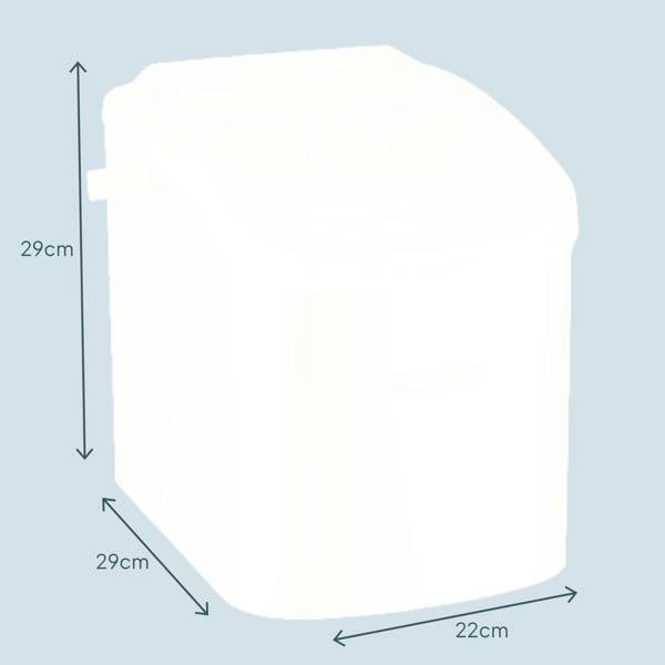 Cooks Professional 1.3L Ice Maker | 12kg / 24h | Black