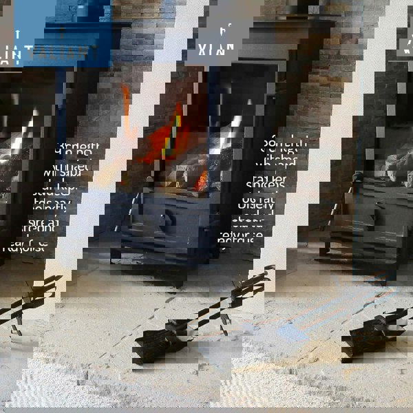 Tongs, Ash and Brush Set