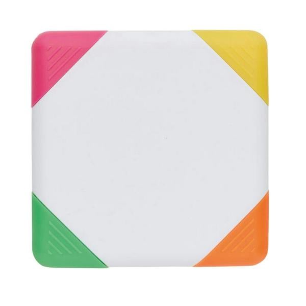MidOcean Squarie Square Highlighter - White - 
