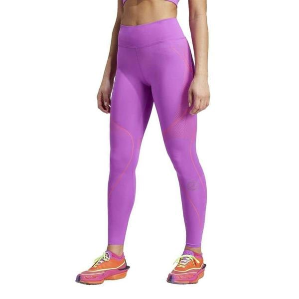 Adidas Womens/Ladies Stella McCartney Skinny Running Leggings - Purple - 