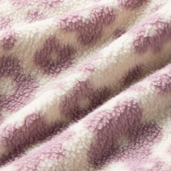 Regatta Childrens/Kids Eva Floral Fleece Top - Vanilla/Powder Lilac - 