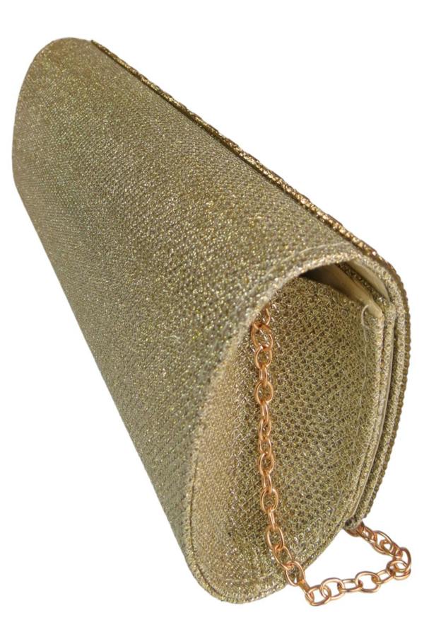 Paulo Due Diamante Tube Clutch Bag