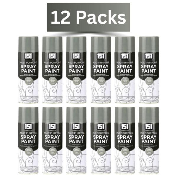 151 12X 151 Grey Primer Spray Paint 400ml