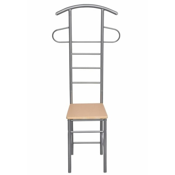 Berkfield Gentleman's Valet Chairs 2 pcs Metal