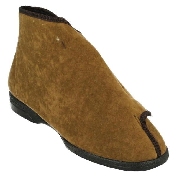 Balmoral Mens Balmoral Hook & Loop Lounge Slipper Boots