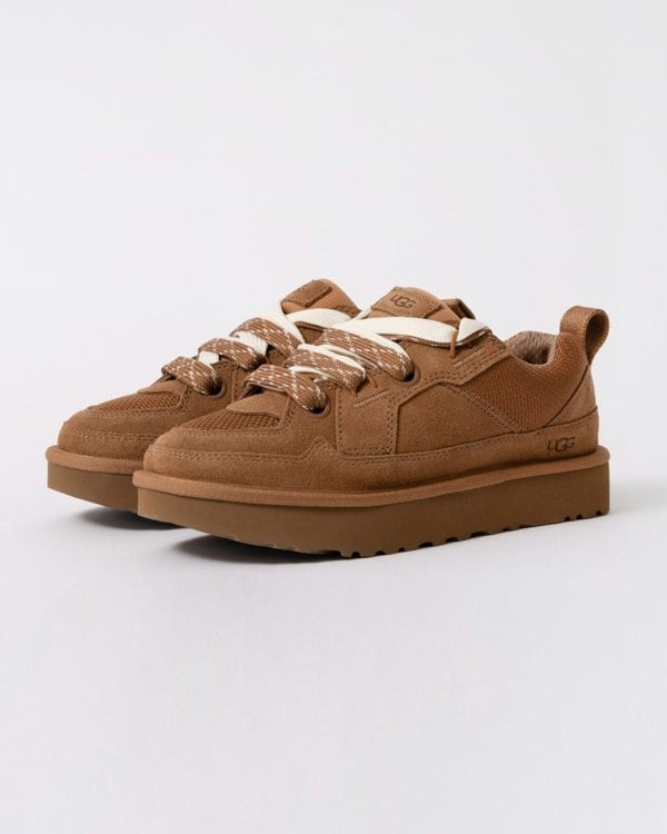 UGG Lo Lowmel Womens Trainers - Chestnut