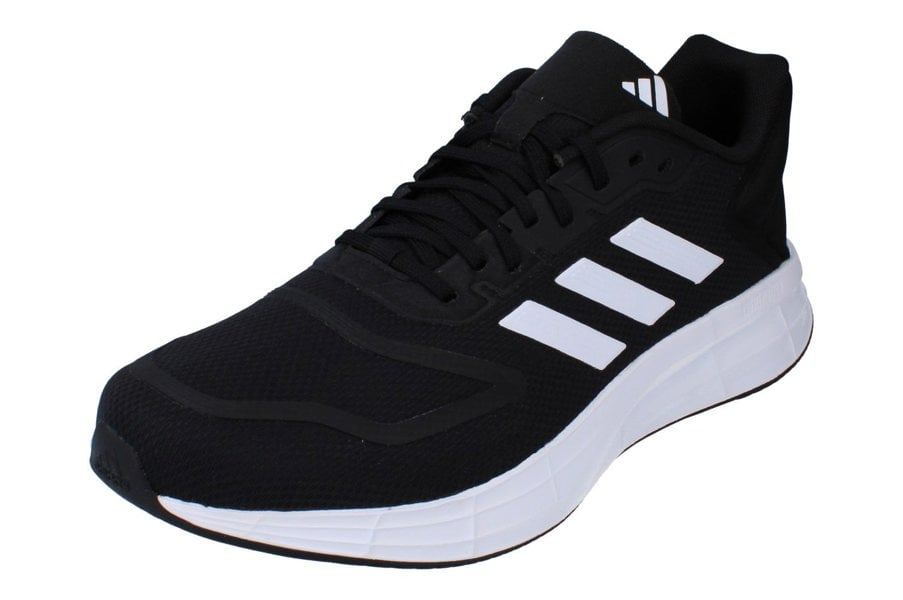 Adidas Duramo 10 Mens Sneakers  GW8336 - Black White Gw8336 - Photo 0