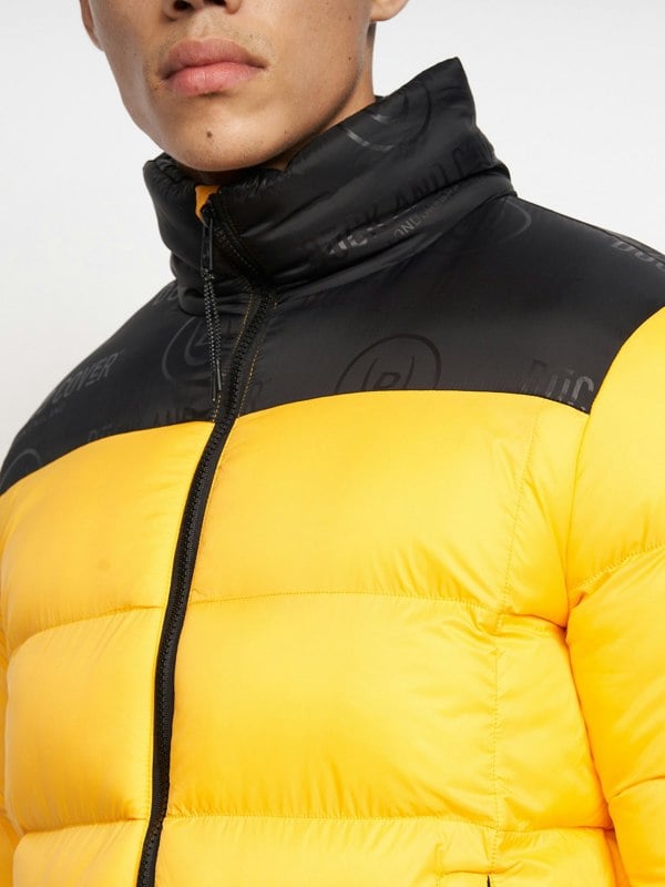 Duck and Cover Synflax Puffer Jacket Yellow