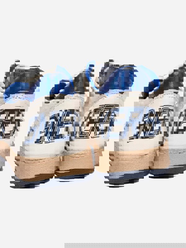 Golden Goose Kids Ballstar Leather Laminated Star Trainers n White