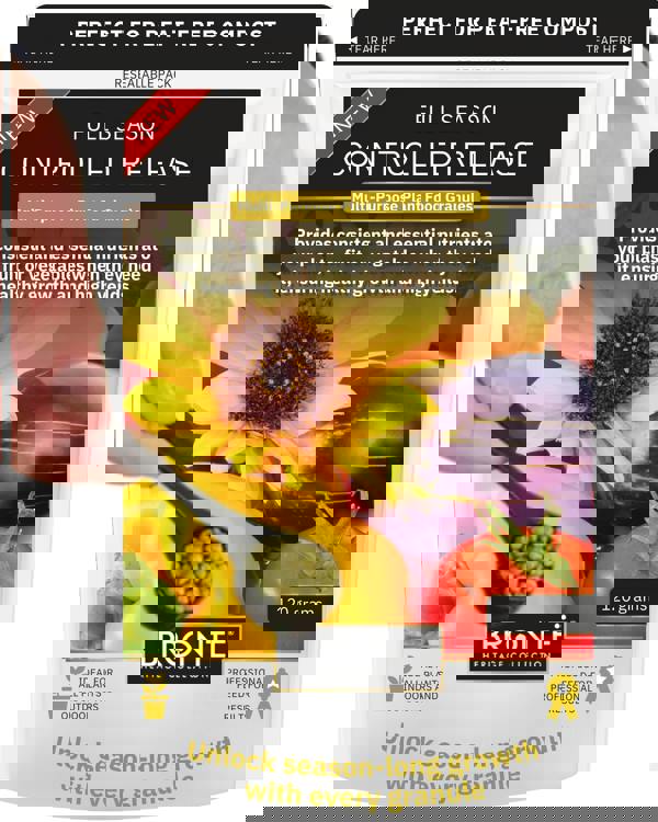 Bronte Heritage Multipurpose Granules 120g – 9-month slow-release fertiliser with NPK & magnesium. Ideal for pots, baskets & garden beds