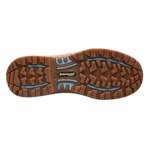 Dunlop Womens/Ladies Nubuck Steel Toe Cap Safety Boots - Honey - 
