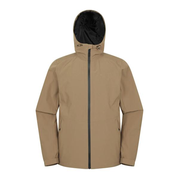 Mountain Warehouse Mens Covert Waterproof Jacket - Tan - 
