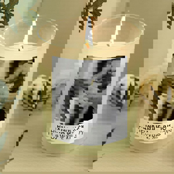 Personalised Memento Company Personalised Photo Upload Candle Jar