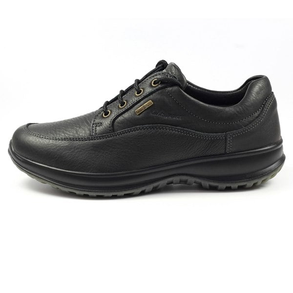 Grisport Mens Livingston Leather Walking Shoes - Black