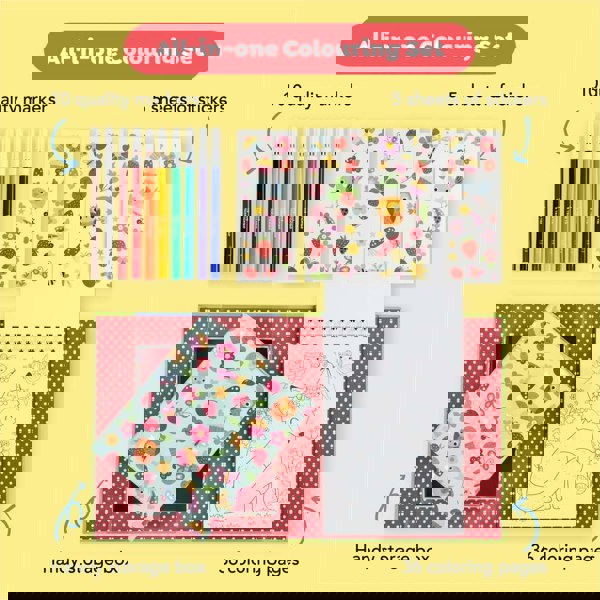 Tiger Tribe Colouring Set - Forest Fairies