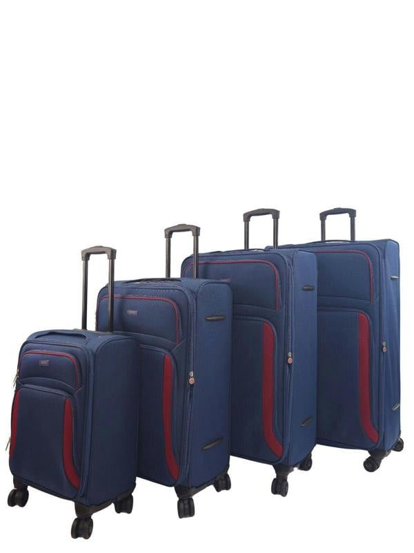 Eagle Luggage Soft Shell Suitcase Luggage Set Travel Light Carry On Cabin Bag