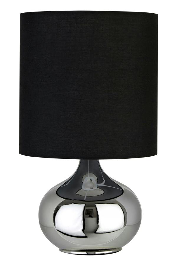 Niko Black Fabric Shade Table Lamp