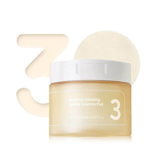 NUMBUZIN No. 3 Radiance Glowing Jumbo Essence Pad (70 Pads) 150ml