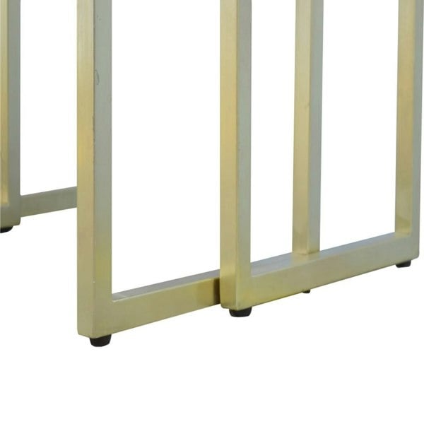 Artisan Furniture Chunky Gold Table Set of 3