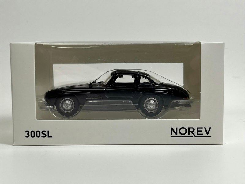 Norev Mercedes 300 SL 1954 Black Jet 1:43 Scale Norev 351198