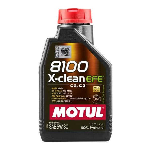 Motul 8100 X-clean EFE 5W30 Fully Synthetic Engine Oil ACEA C2,C3 LL-04
