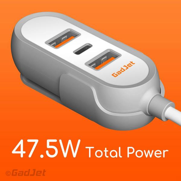 Backseat Extension Charger