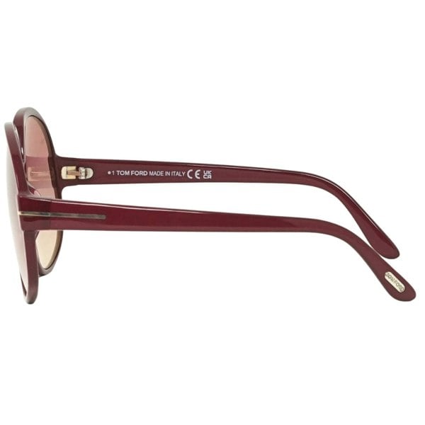 Tom Ford Claude 02 Ft0991 69T Burgundy Sunglasses