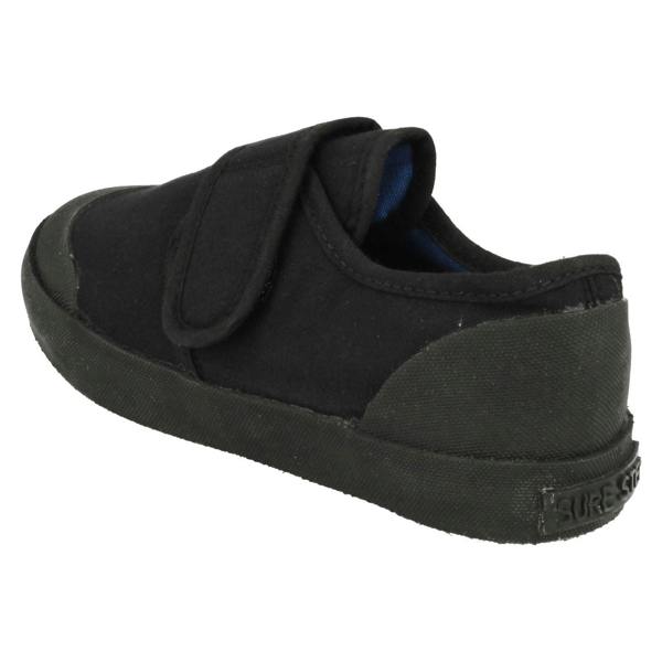 Sure Step Unisex Childrens Black Plimsolls 322-7303