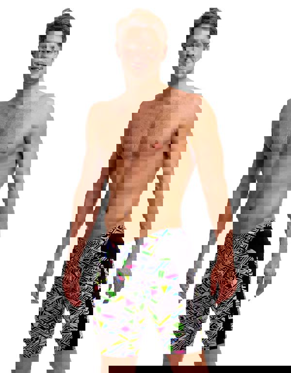 Funky Trunks Bits Of Peace Swim Training Jammer - Black/Multi