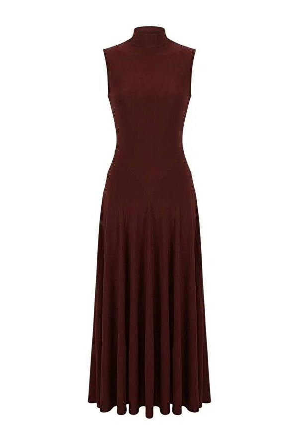 WOVCOR Knit Dress with Back Detail