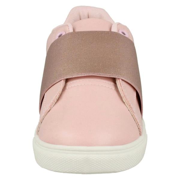 Spot On Girls Spot On Elastic Bar Pumps H2469